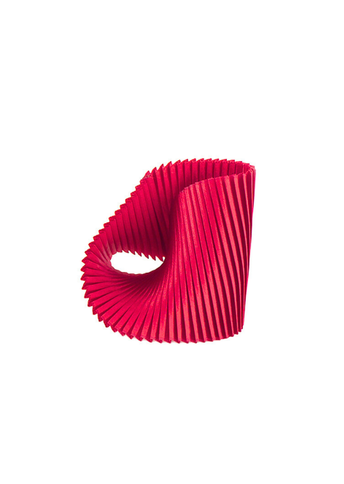 Bracelete Curva Vermelho