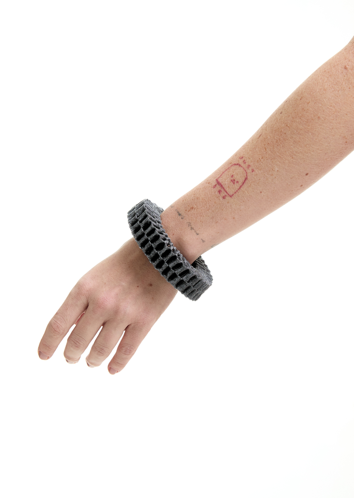 Bracelete Gorgiera Cinza