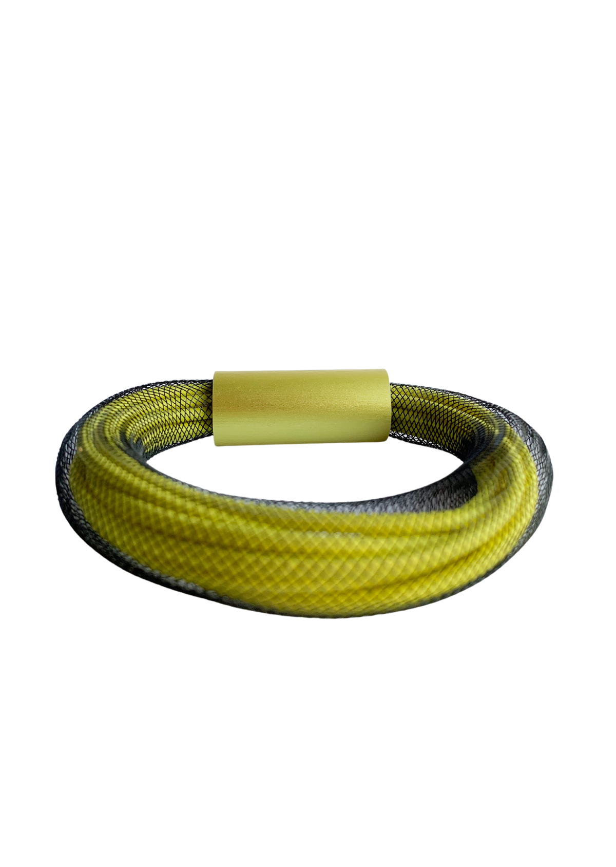 Pulseira Urbana Amarela-Neon e Grafite