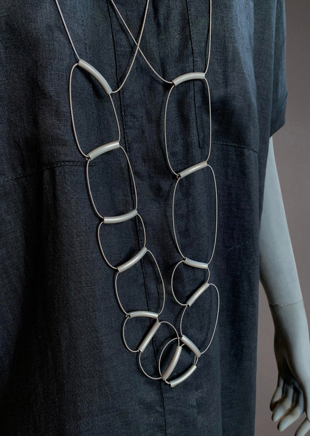 Colar Brio Duplo Prateado