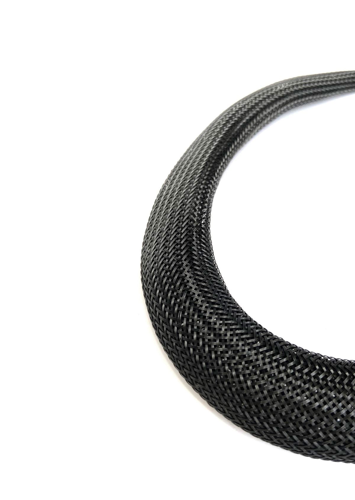 Colar Serpentina Curto Preto