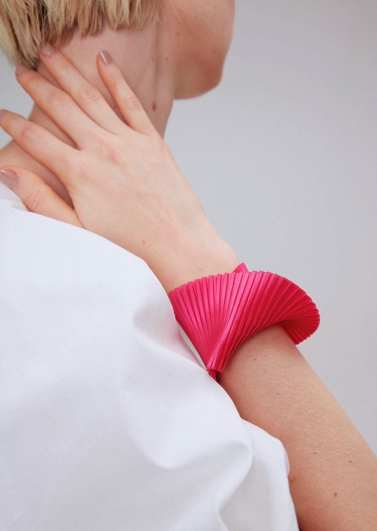 Bracelete Curva Pink