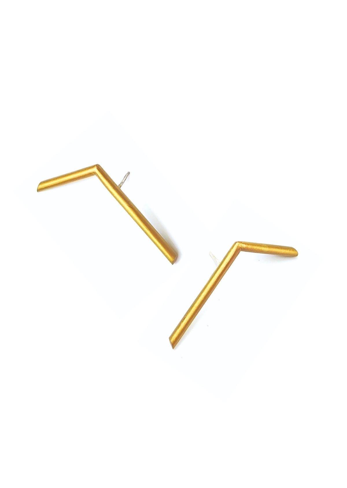 Brinco Sombra e Corte L Dourado Fosco