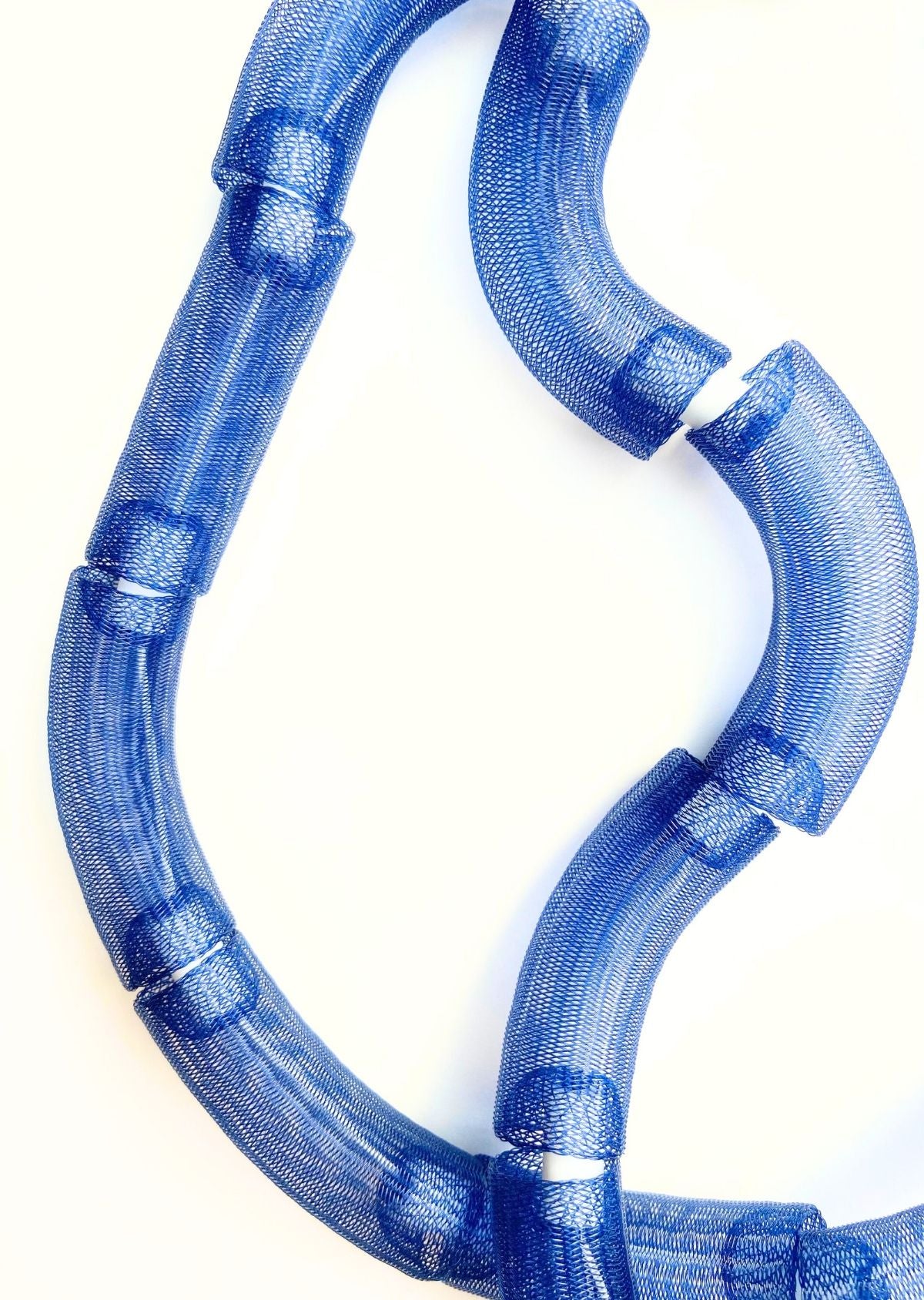 Colar Bússola Azul