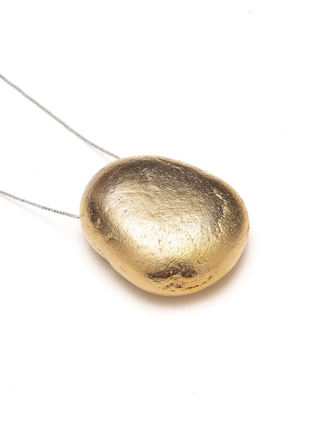 Colar Ping Seixos Ouro