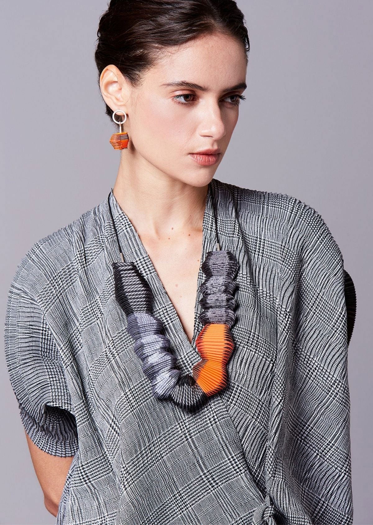 Colar Serpentina Laranja