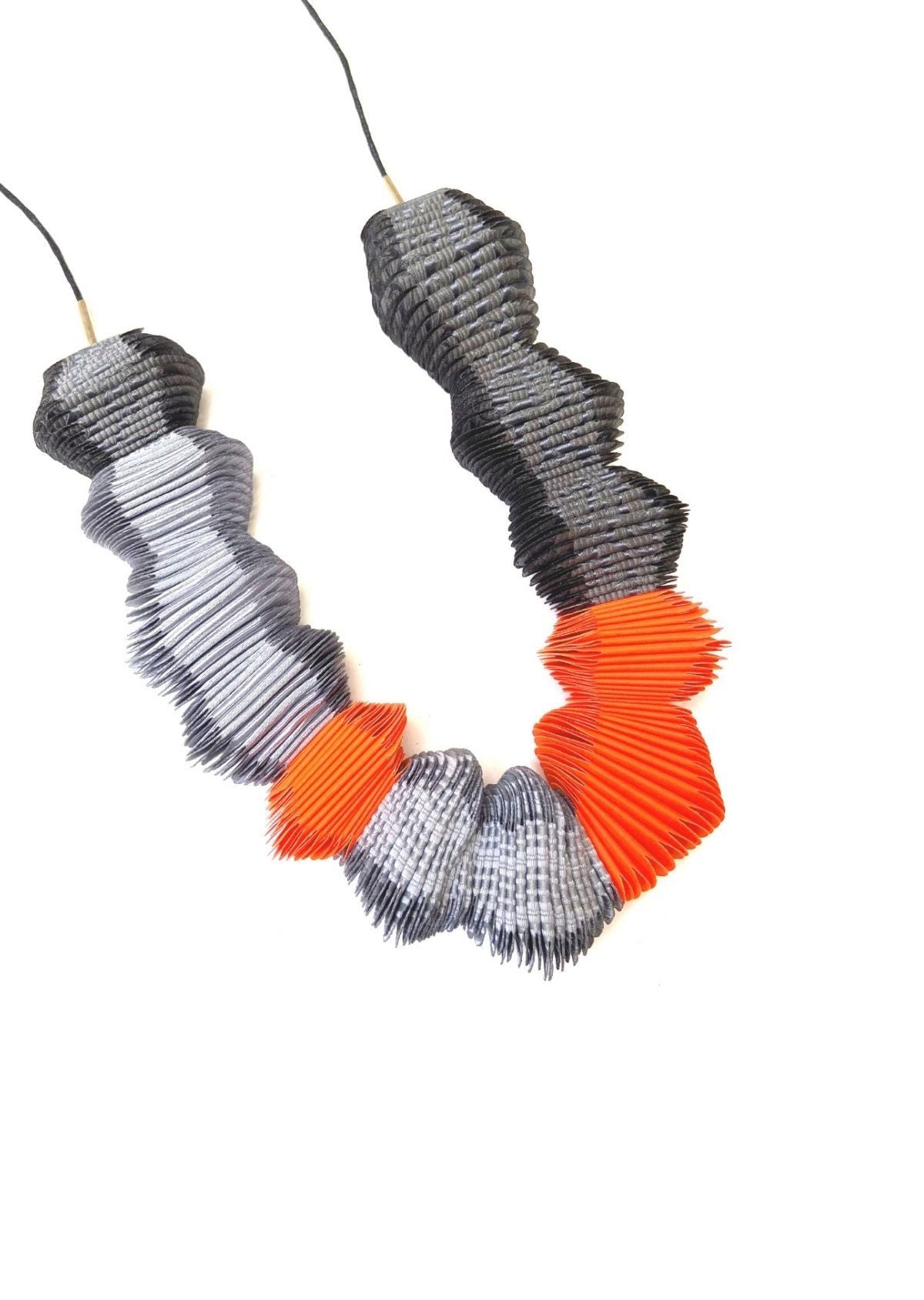 Colar Serpentina Laranja