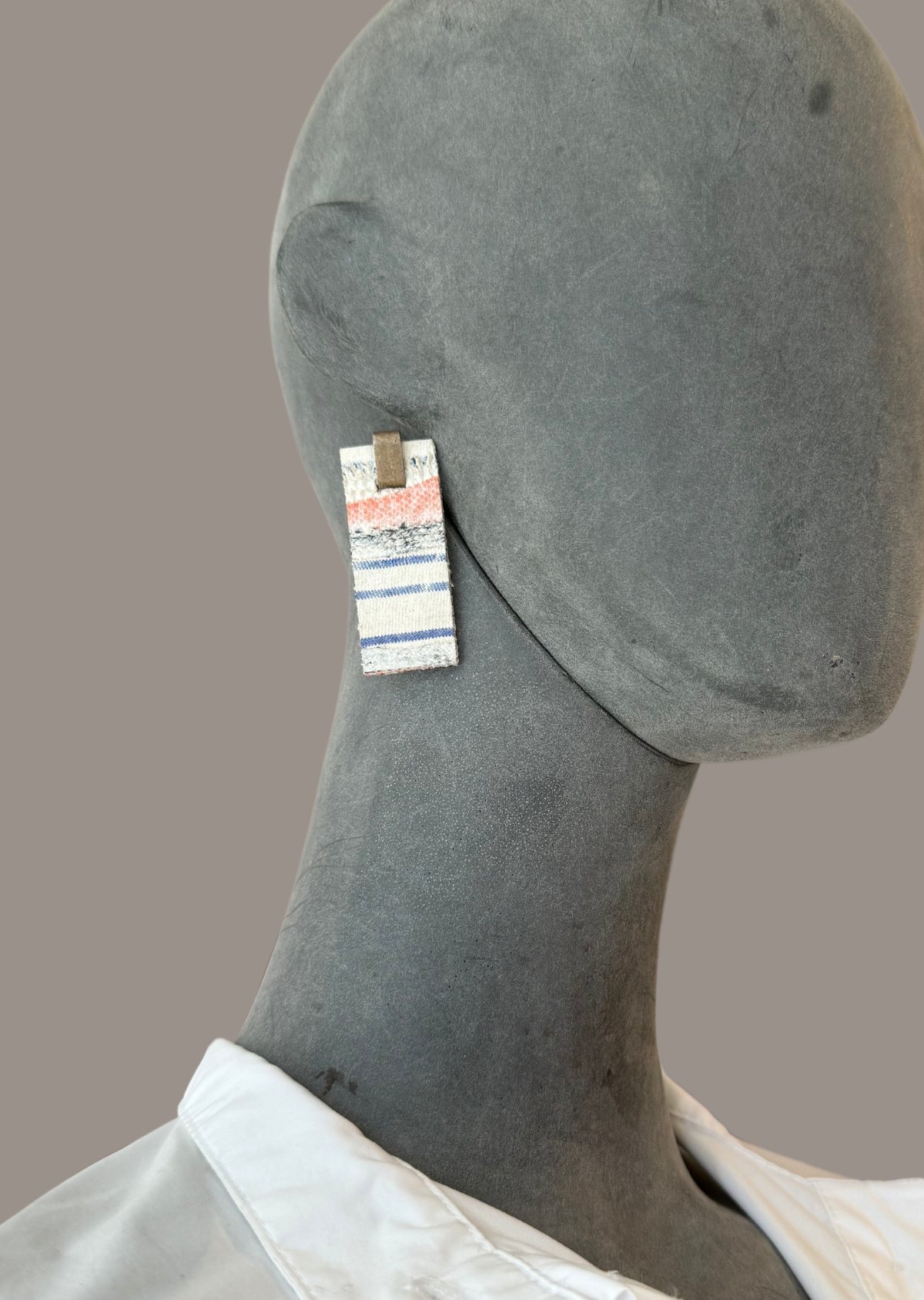 Brinco Habitar Vermelho e Azul