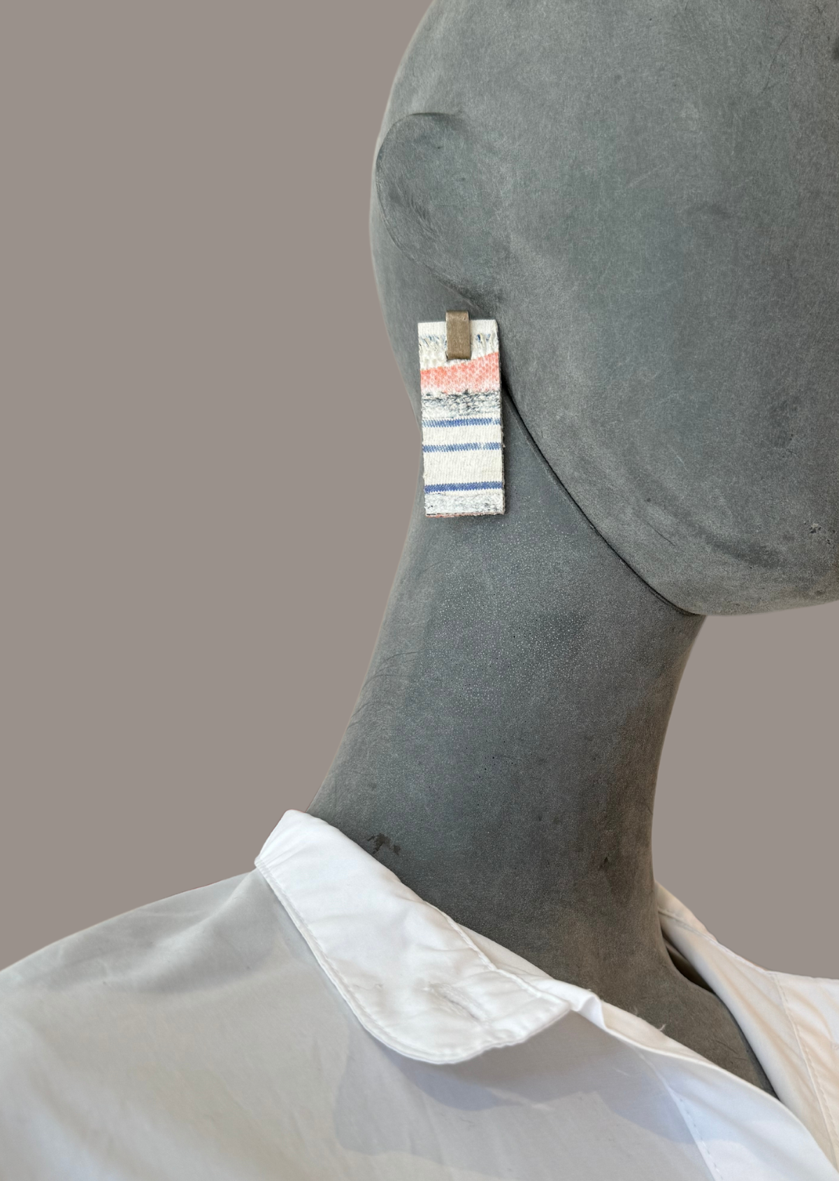 Brinco Habitar Vermelho e Azul