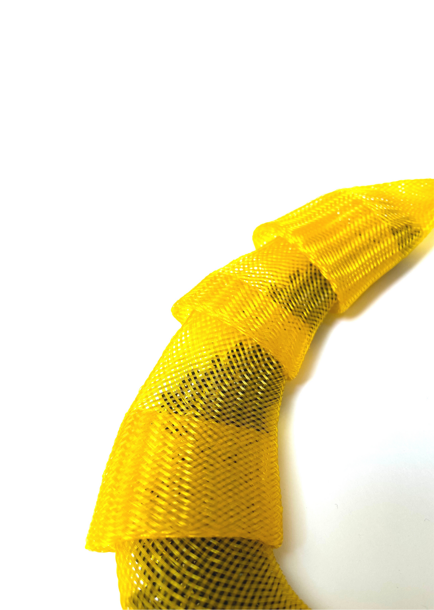 Colar Gomos Amarelo com Preto