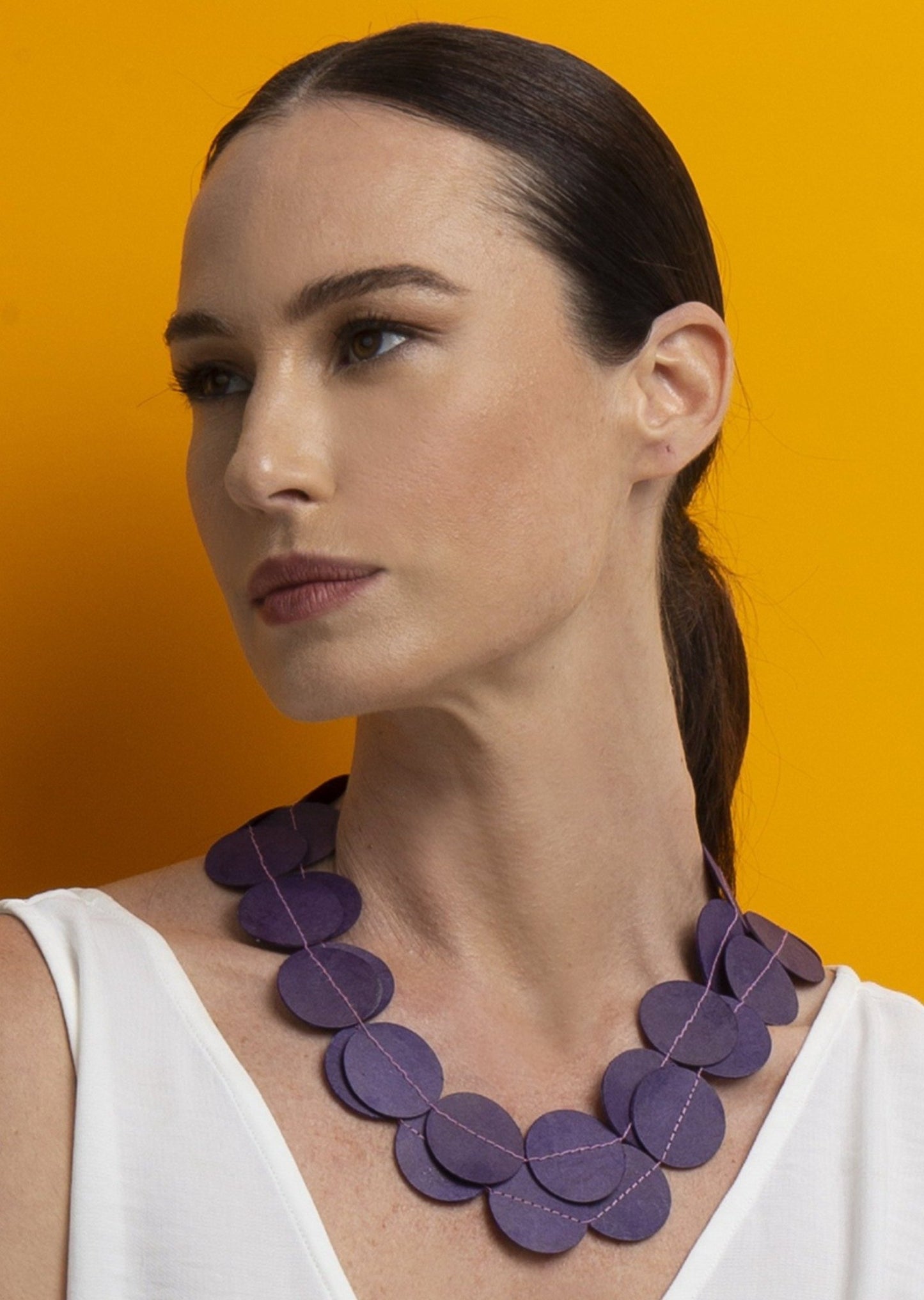 Colar Solares Roxo - TOM