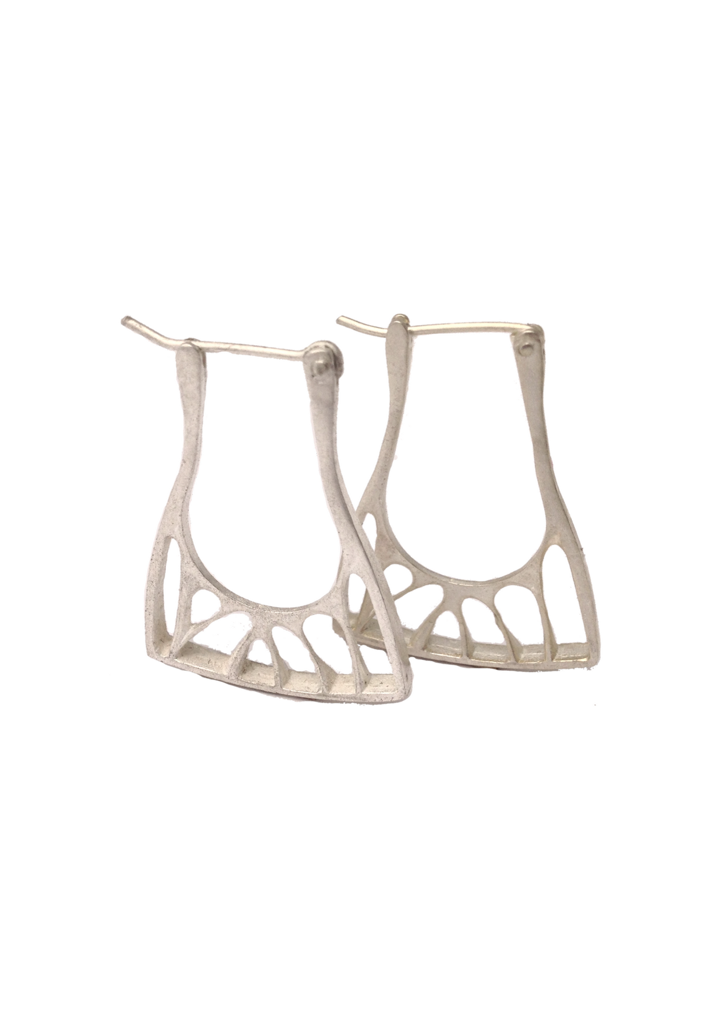 Brinco Tridimensional Prata