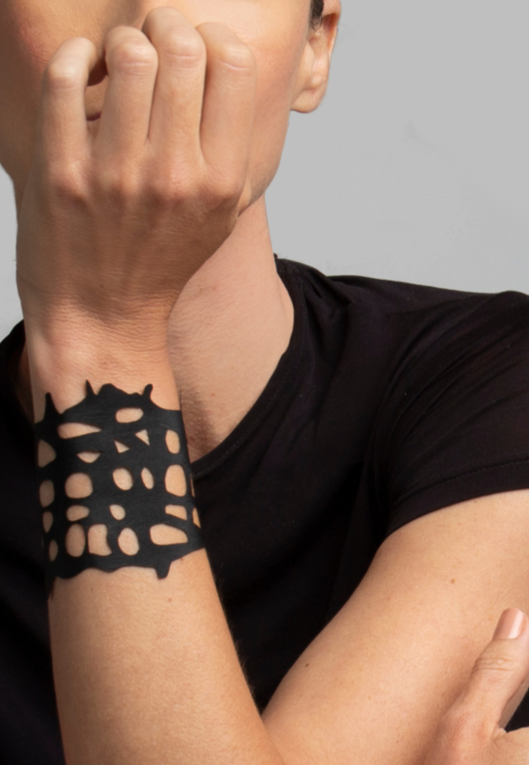 Bracelete Módulo 2P Preto - TOM