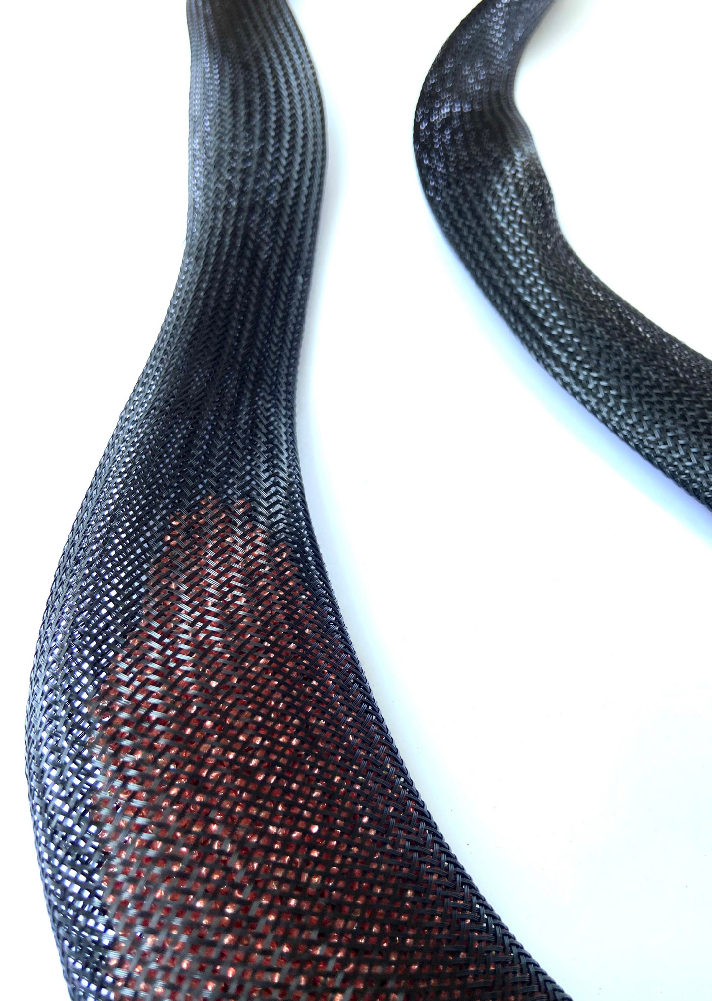 Colar Serpentina Gomos Preto