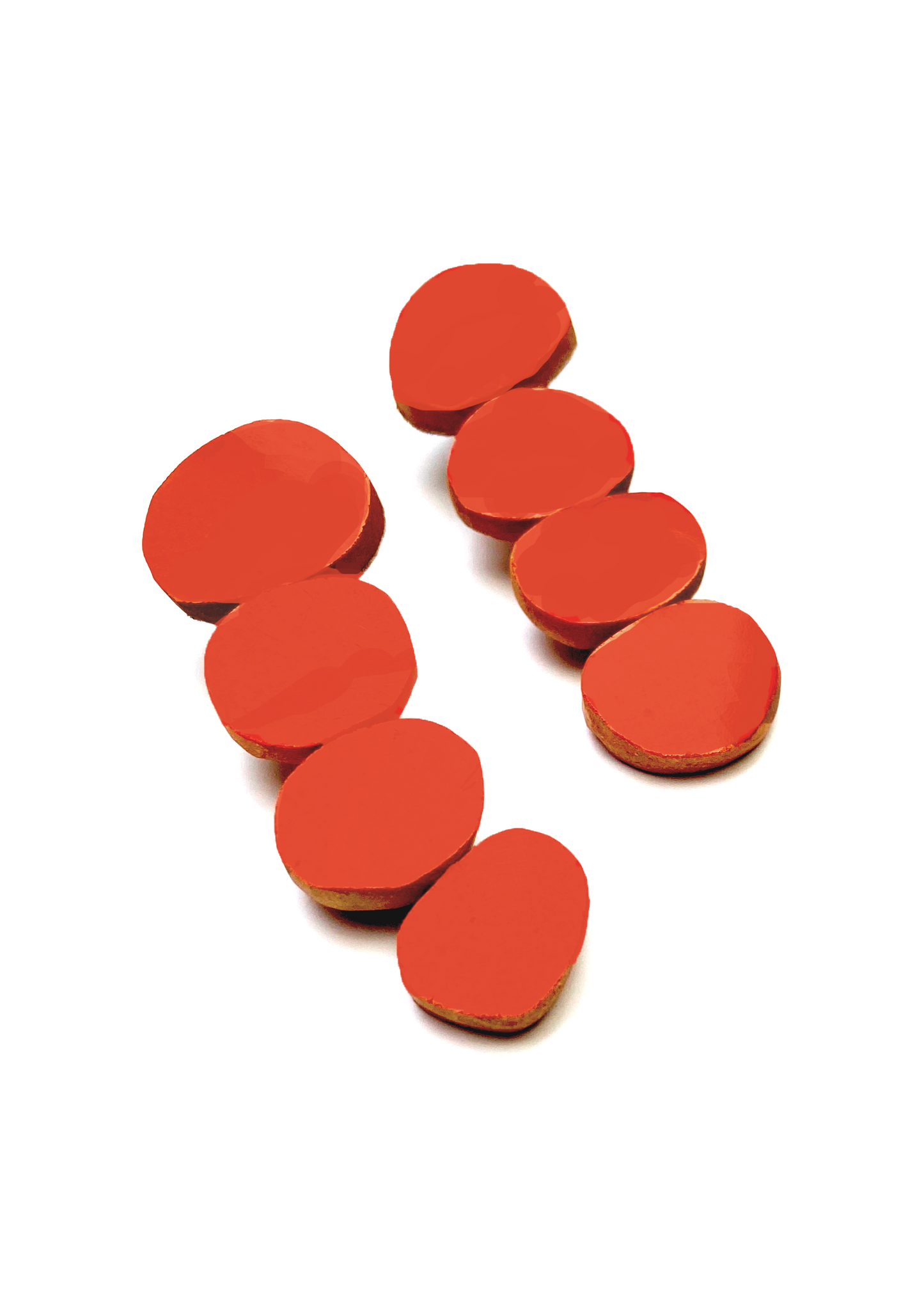 Brinco Bolas Laranja