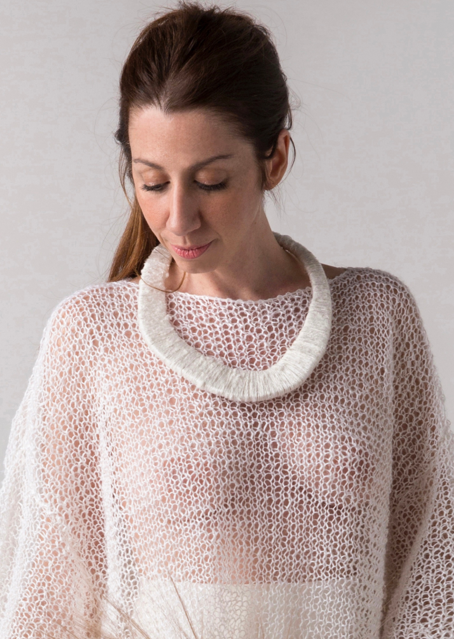 Colar Feixe off-white