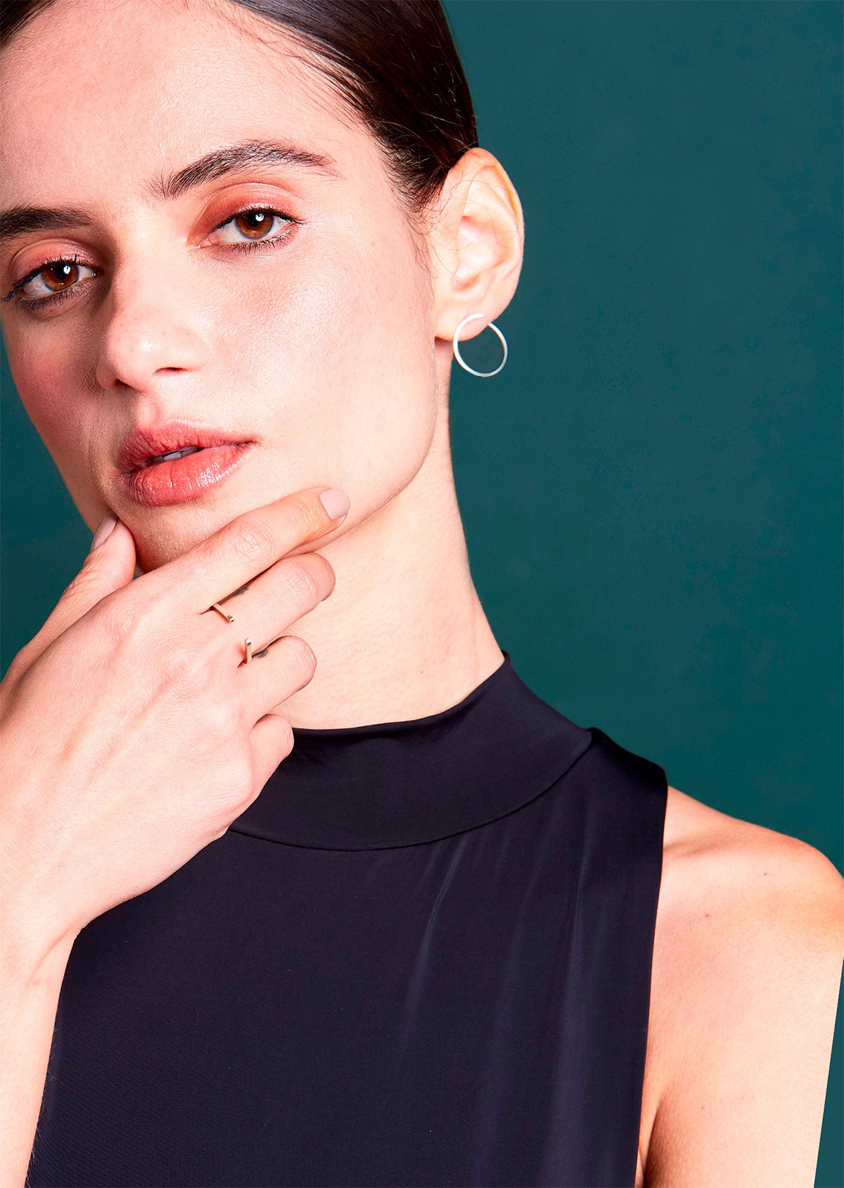 Brinco Aro Argola Prata