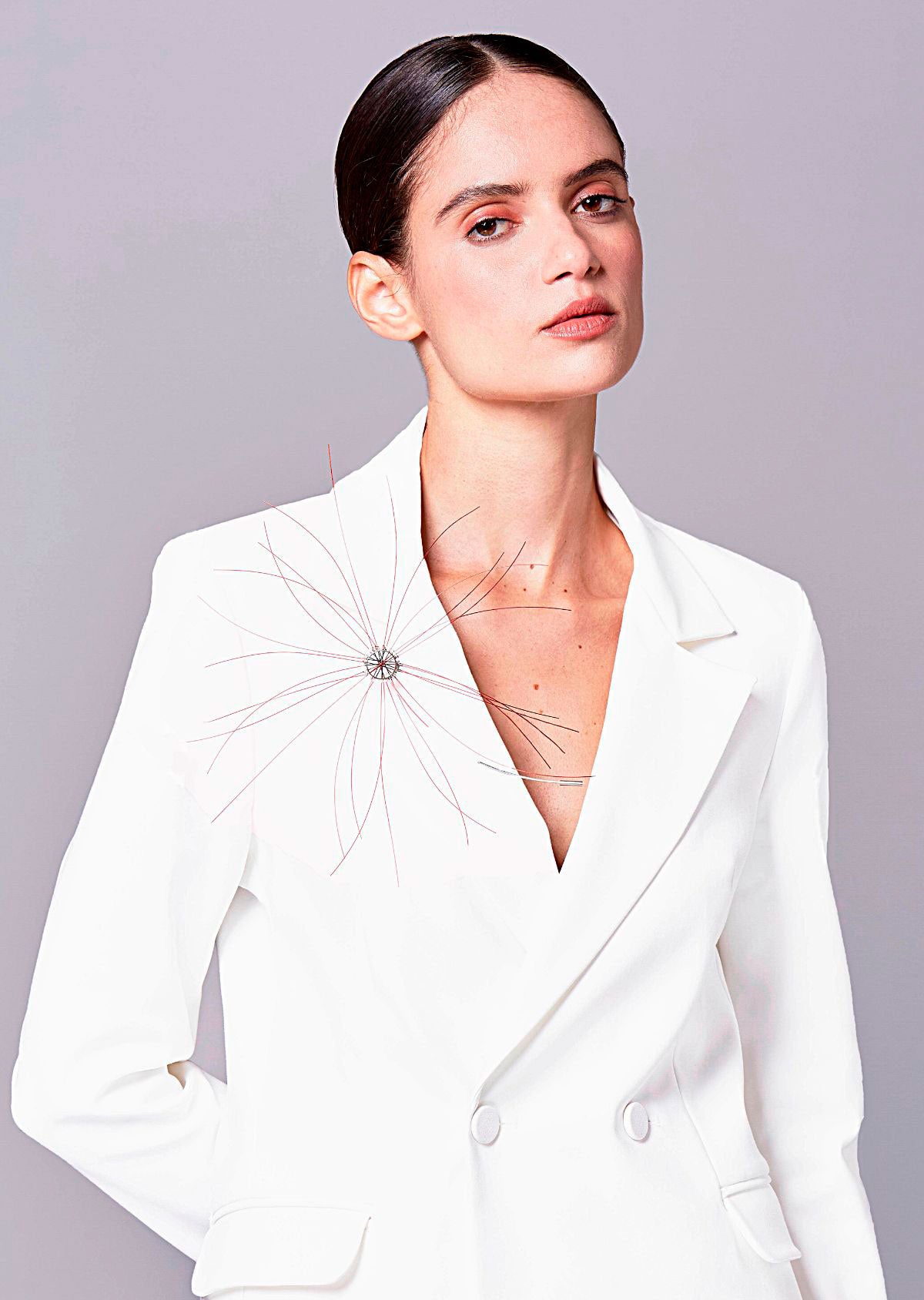 Broche Ouriço Vermelho