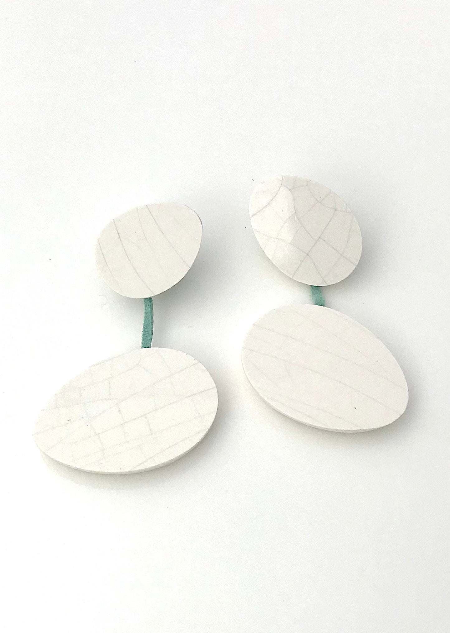 Brinco Duo Craquelado