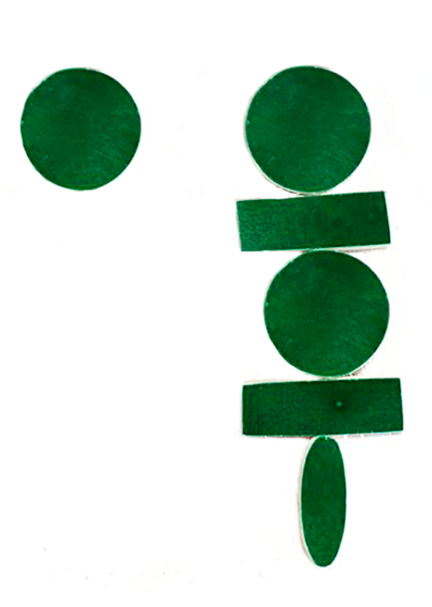 Brinco Verde Profundo