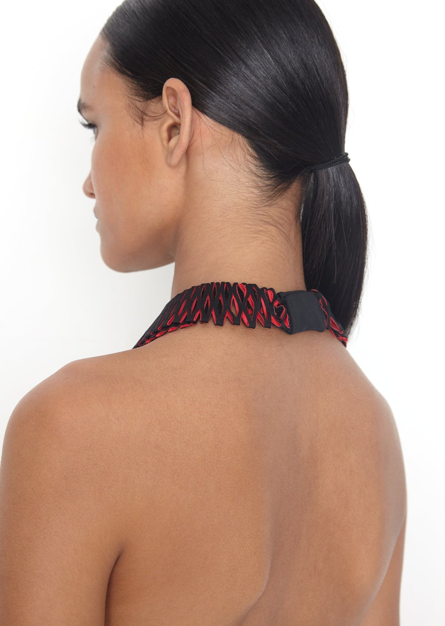 Colar Rede Têxtil - TOM