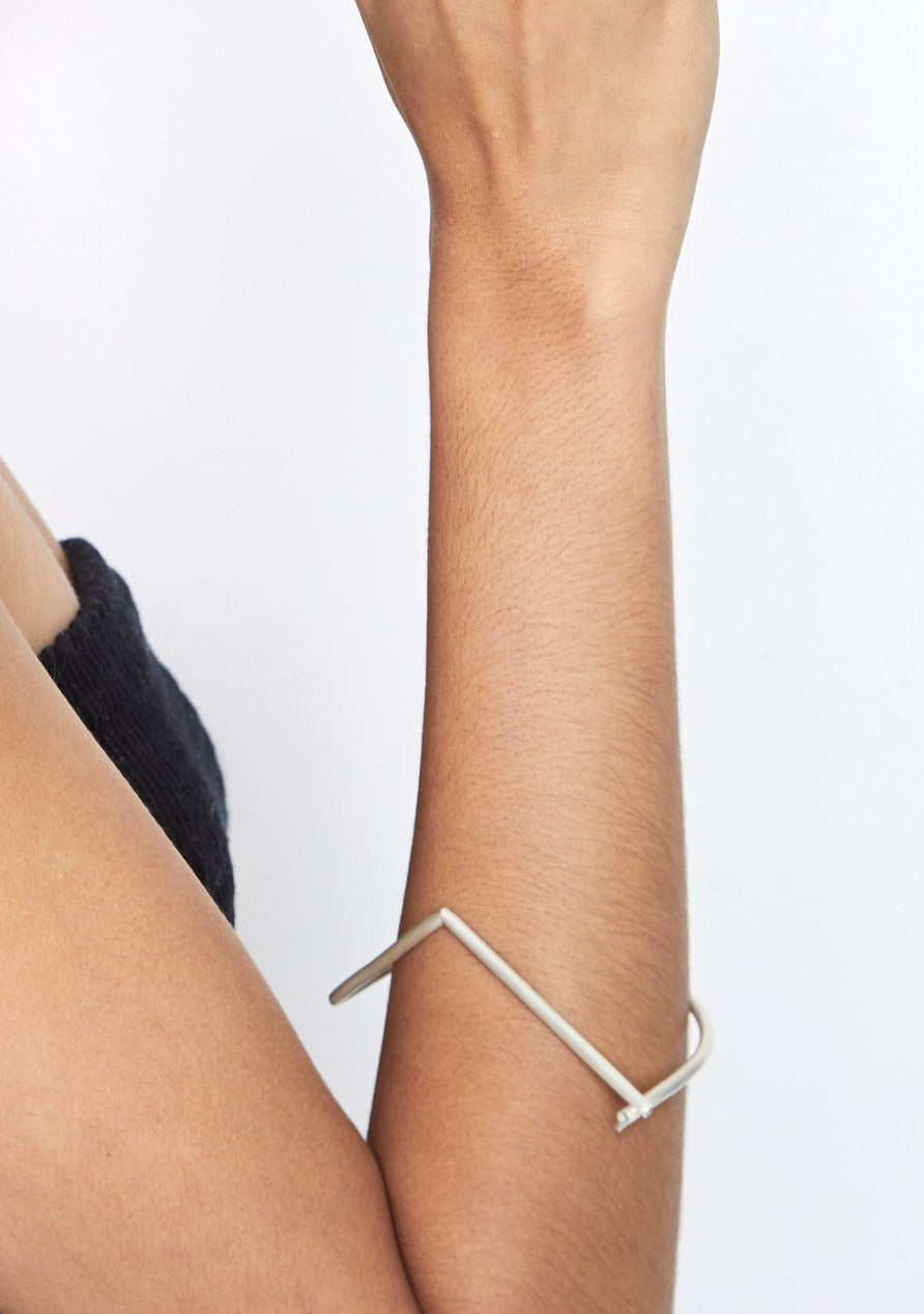 Pulseira Fragmento, prata - TOM