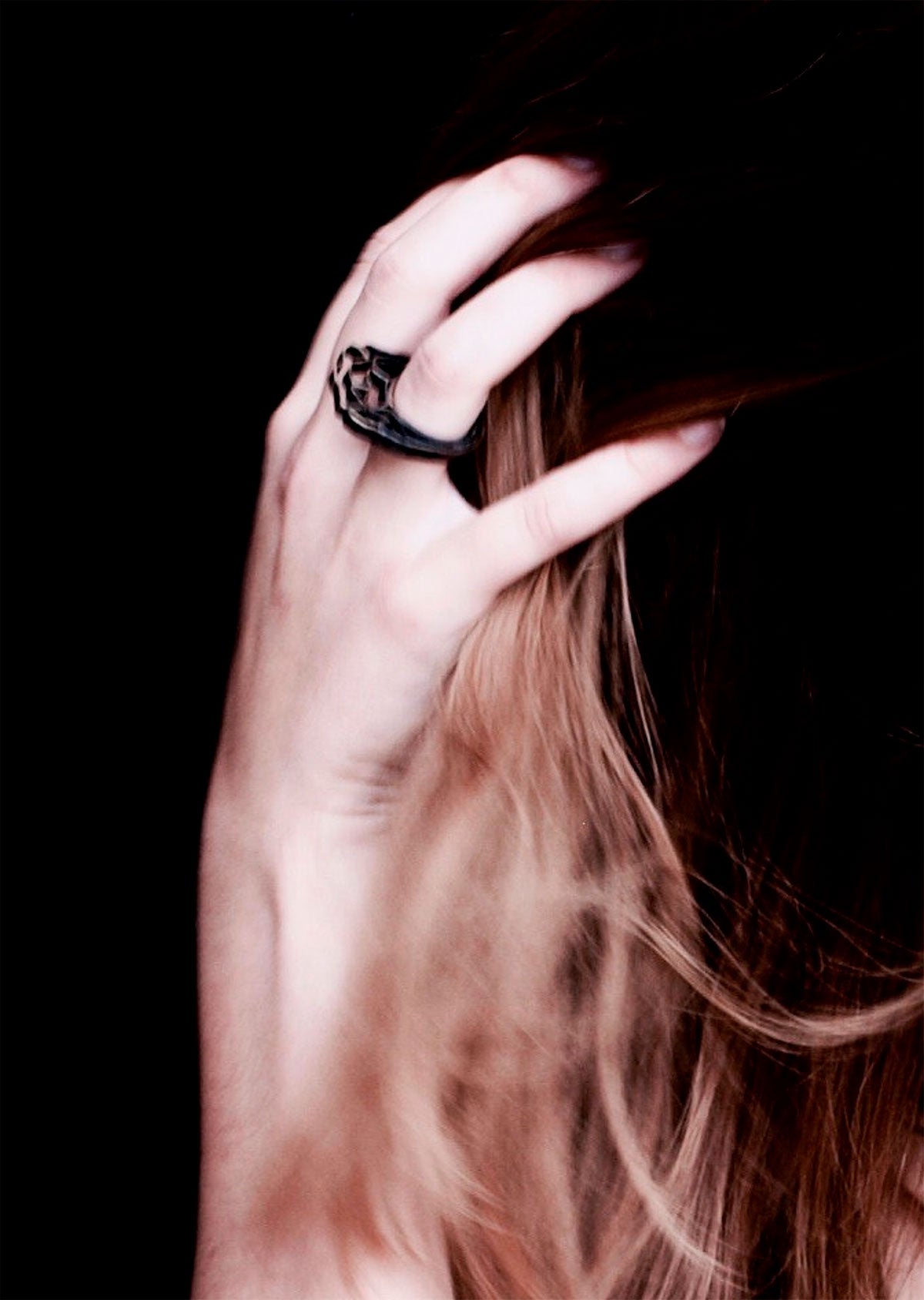 Anel Bosque Bronze Oxidado