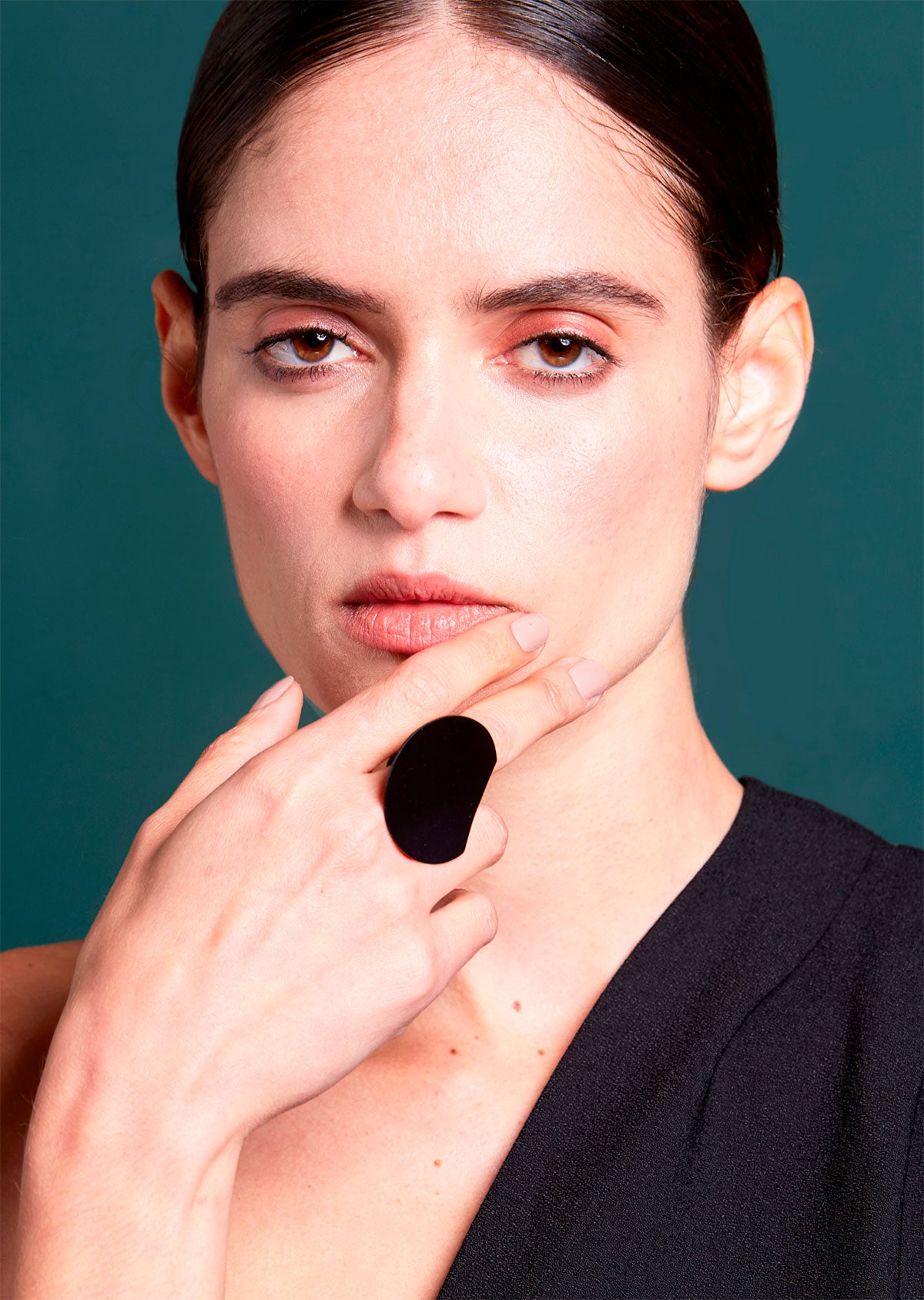 Anel Contraponto Preto