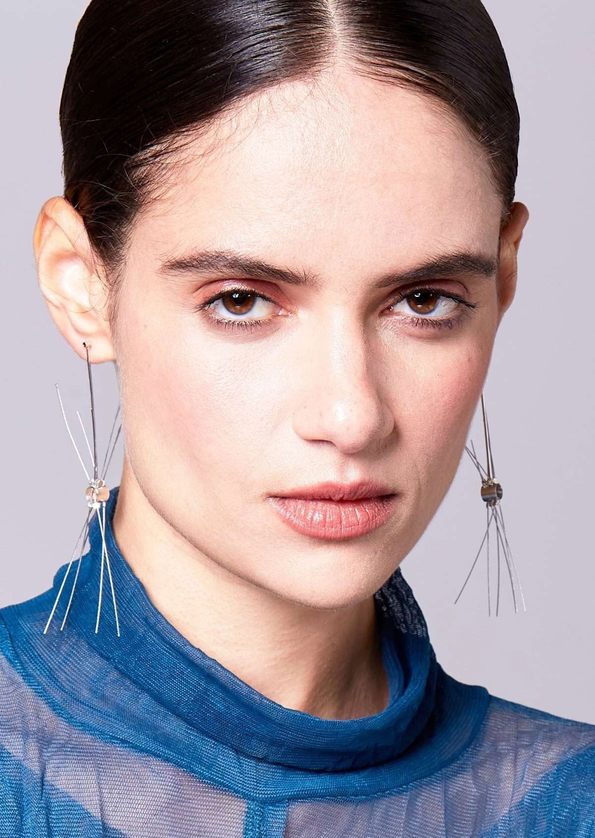 Brinco Ouriço Prata