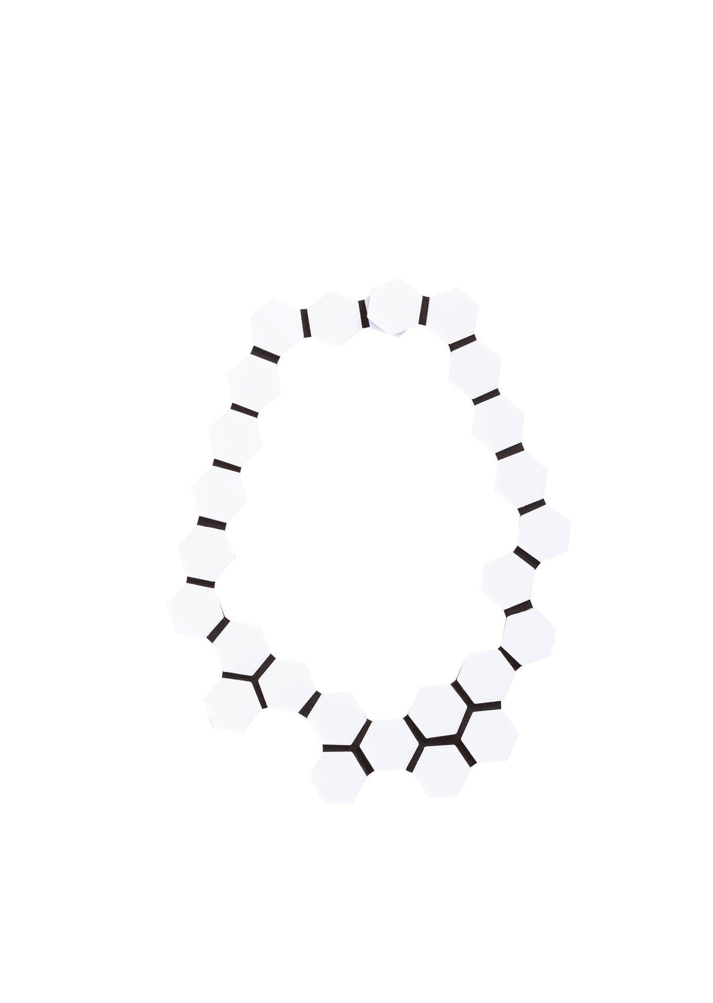 Colar Greta Pequeno Hexágonos - TOM