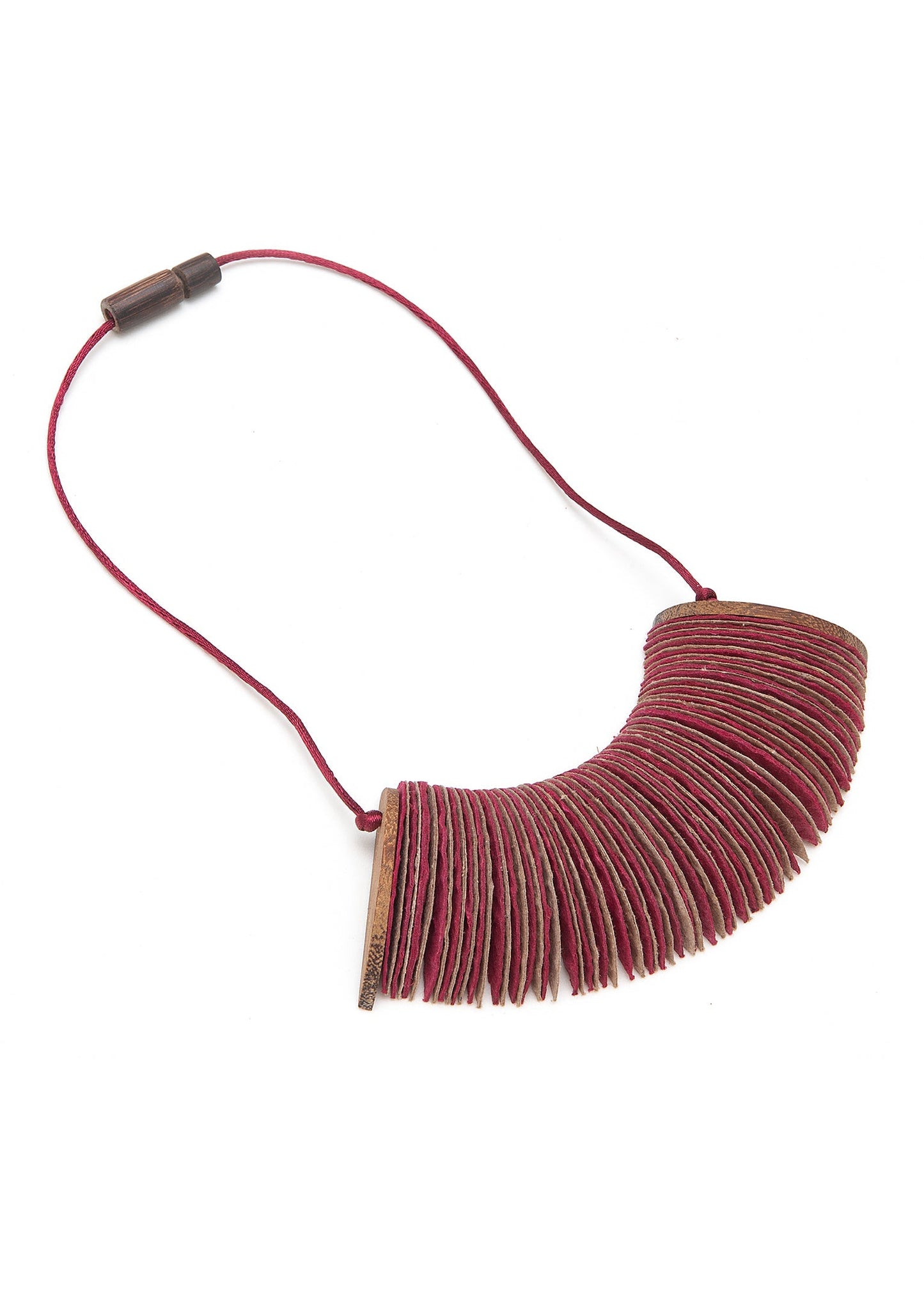 Colar Passárgada Vinho - TOM