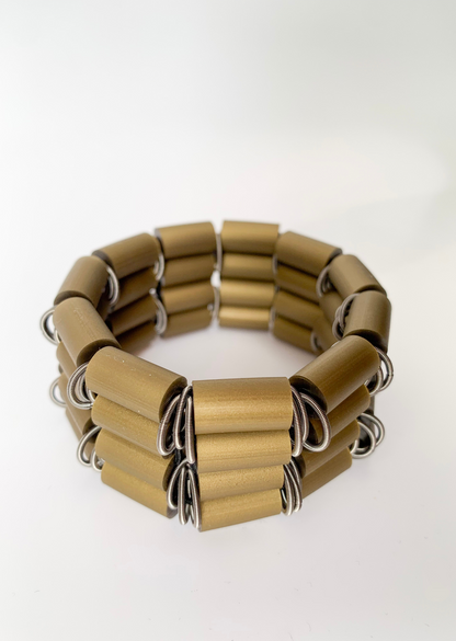 Bracelete Bamboo Bronze