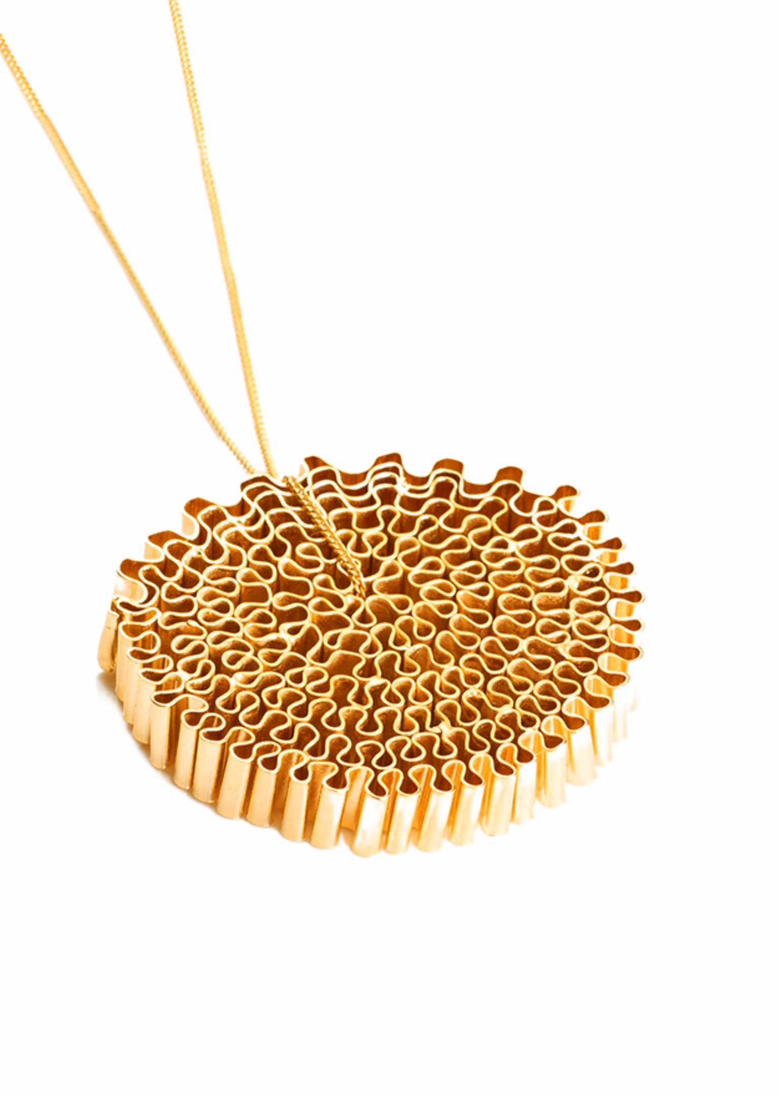 Colar Panal Ouro - TOM