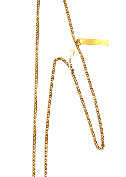 Colar Panal Ouro - TOM