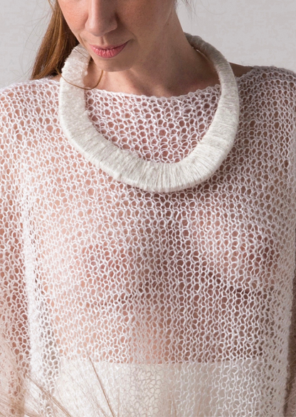Colar Feixe off-white