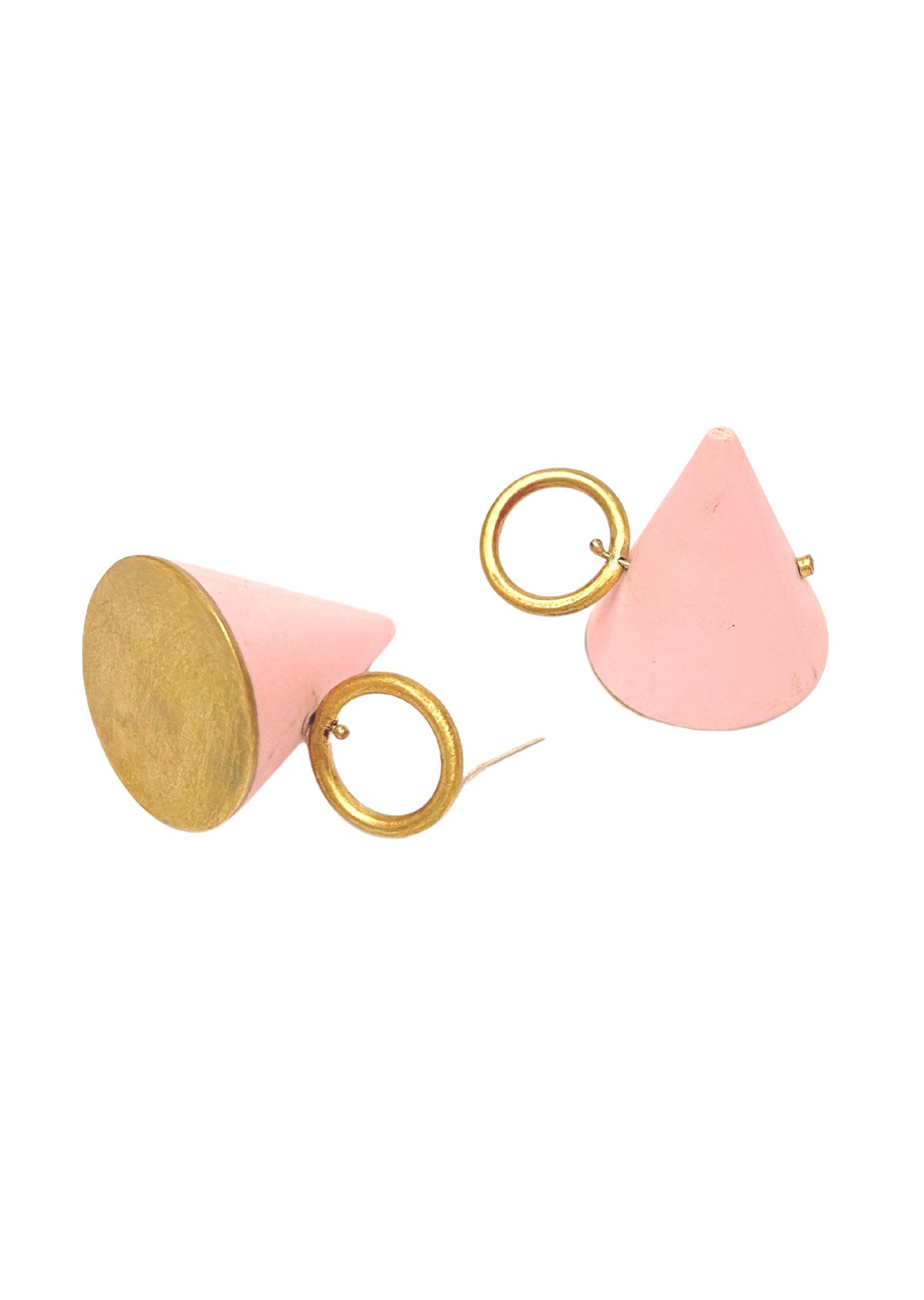 Brinco Cone Rosa G