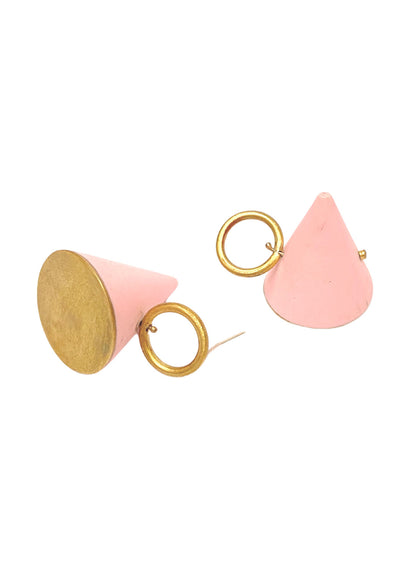 Brinco Cone Rosa G