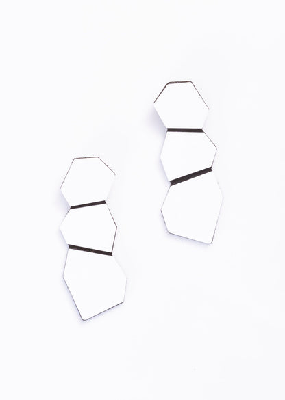 Brinco Greta Branco - TOM