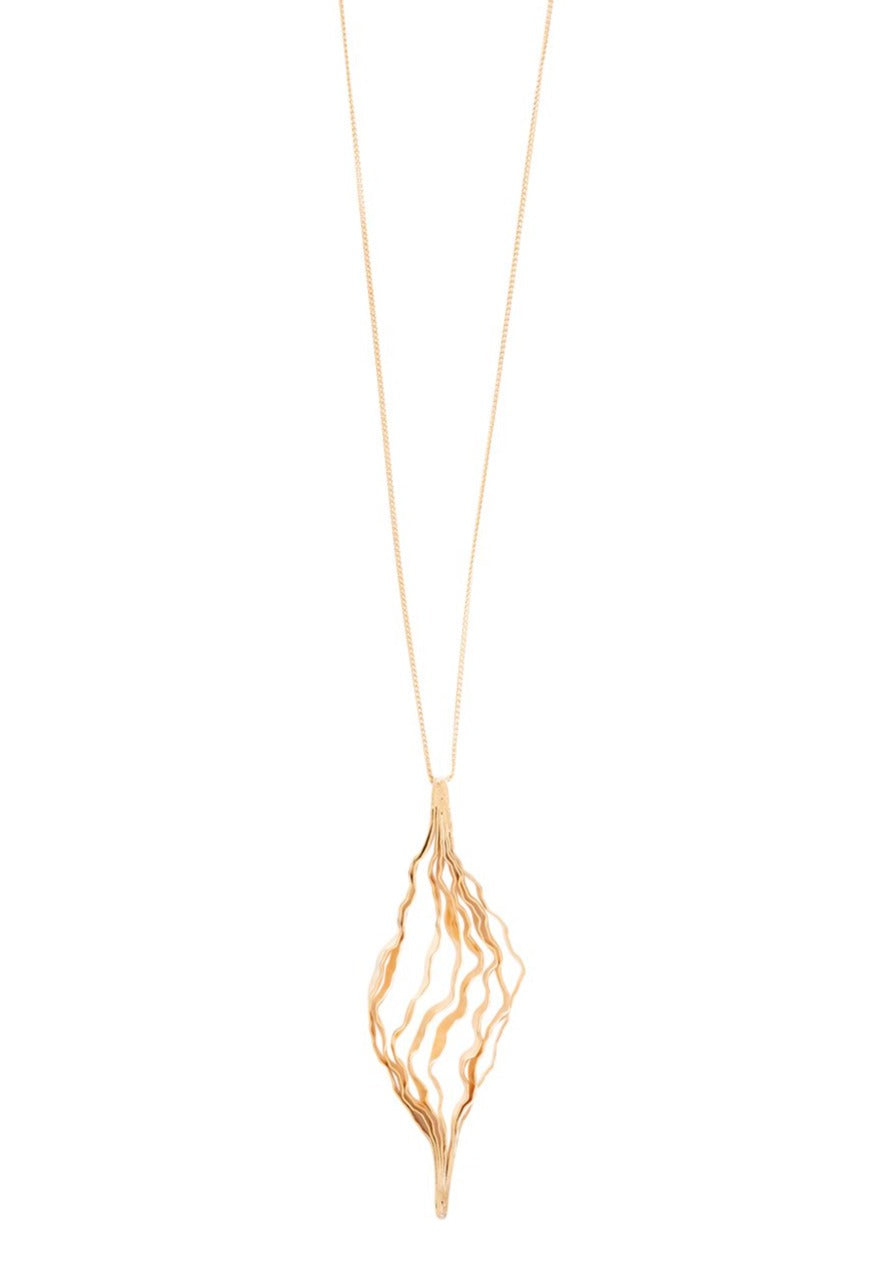 Colar Bosque Banho de Ouro - TOM