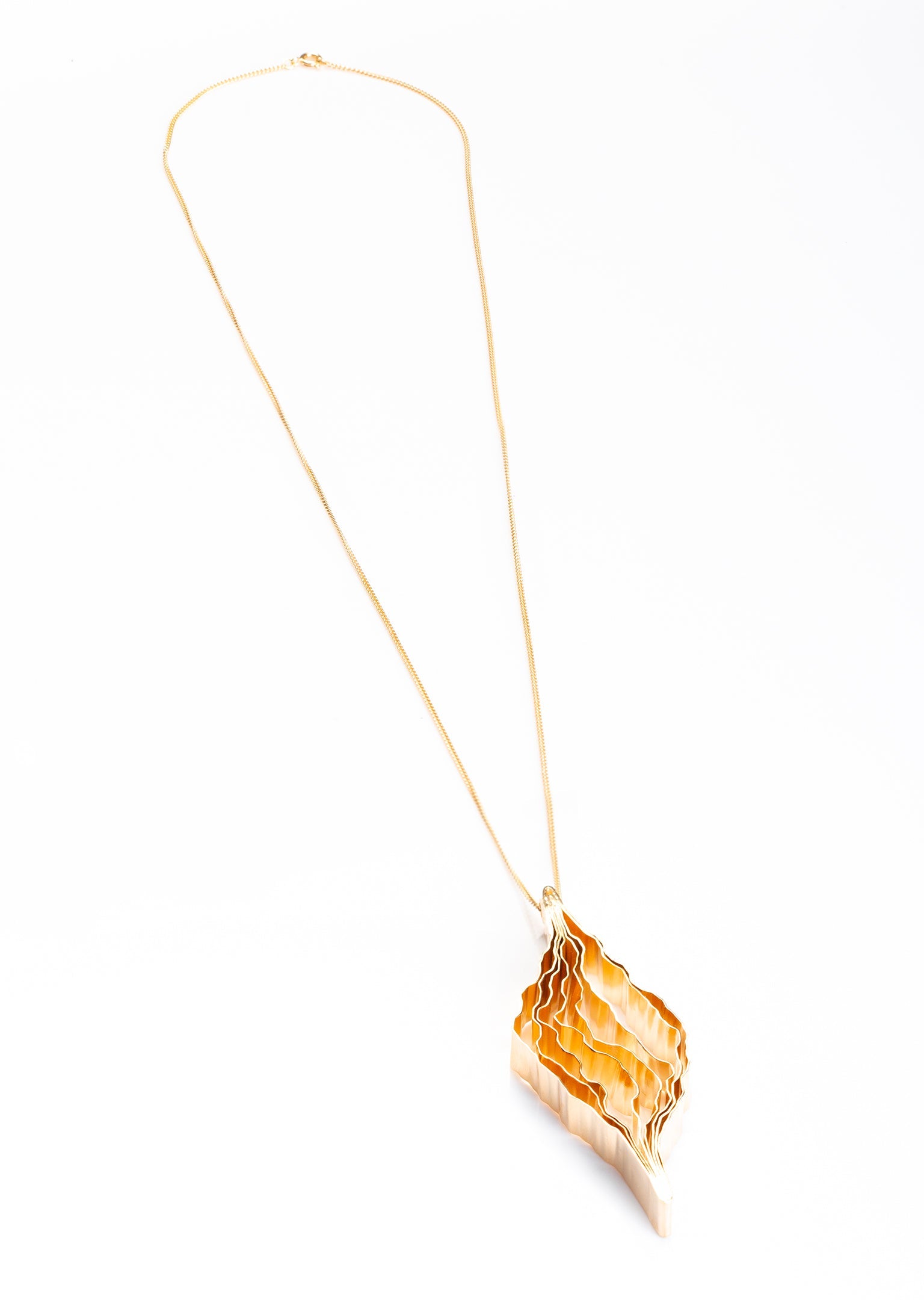 Colar Bosque Banho de Ouro - TOM