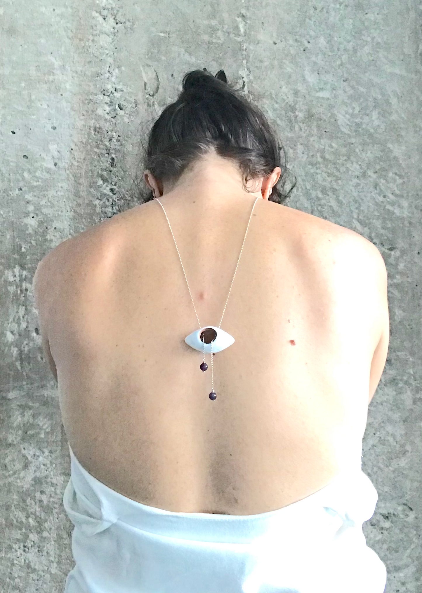 Colar-escultura Mãe-d'Água