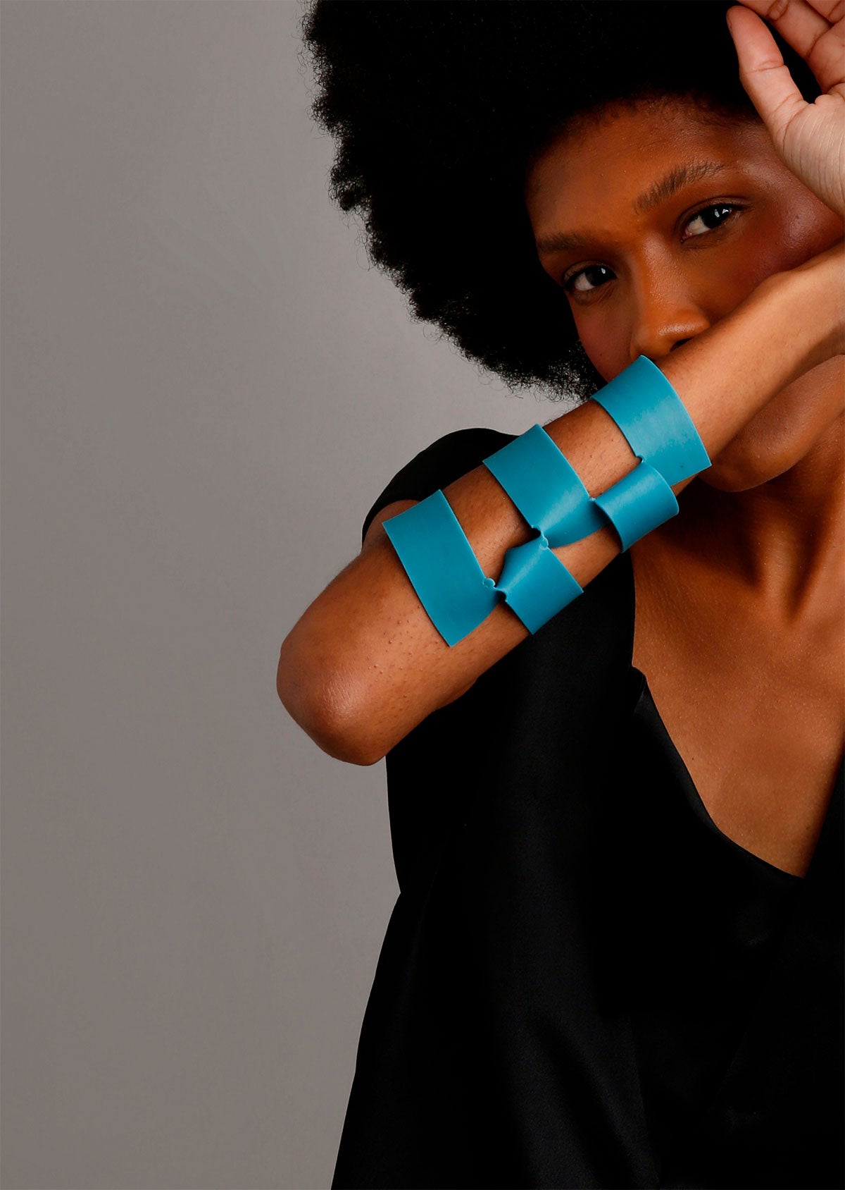 Bracelete Kaya Azul Turquesa